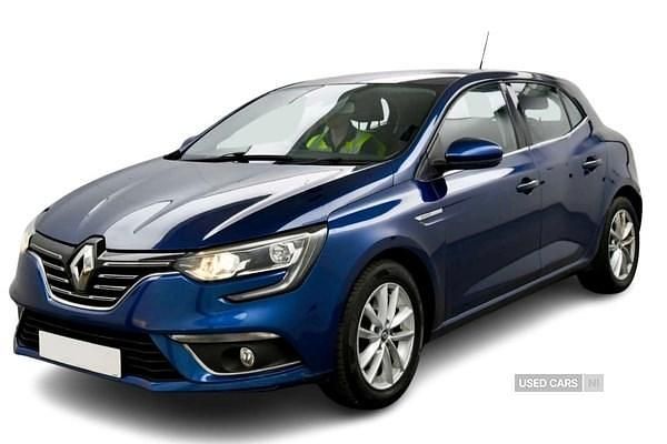 Blue Used 2017 Renault Mégane IV Dynamique Hatchback | £6,750 (Fair price) - Image 1/4