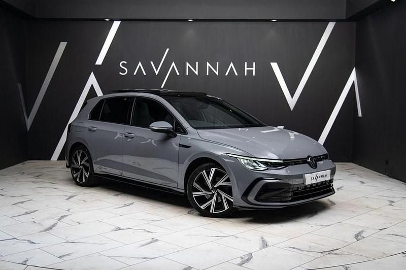 Grey Used 2022 VW Golf VIII R-line Hatchback | £25,995 (Expensive) - Image 1/4