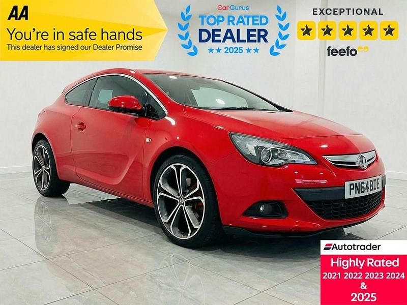 Used Vauxhall Astra GTC SRi 165 HP (121 kW) 2014 Red Coupe