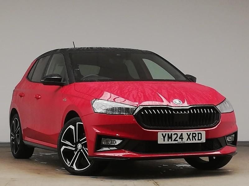 Red Used 2024 Skoda Fabia Monte Carlo Hatchback | £19,998 (A bit pricey) - Image 1/4
