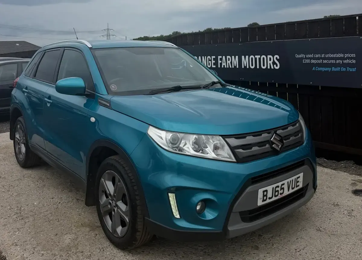 Used Suzuki Vitara SZ-T 120 HP (88 kW) 2015 Turquoise SUV