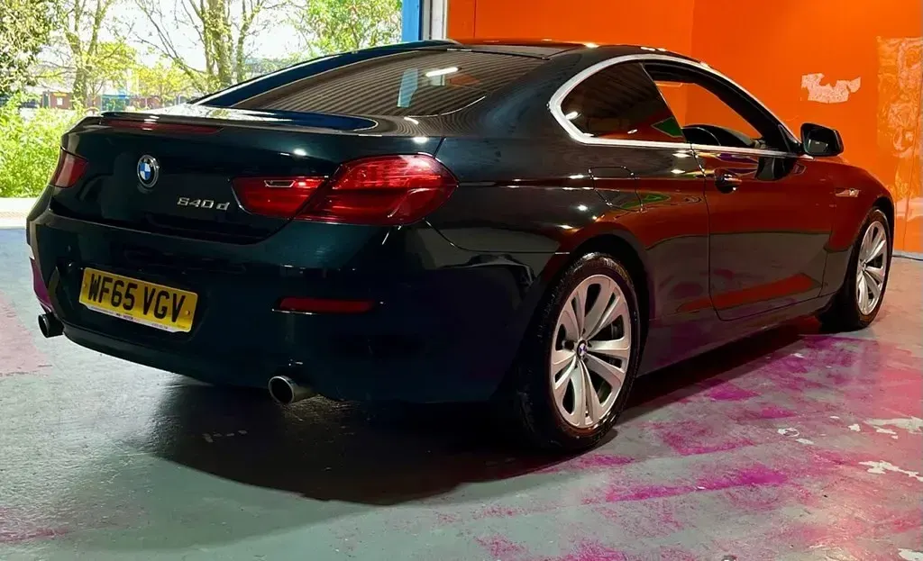 Used BMW 640 Comfort Edition 313 HP (230 kW) 2015 Black Coupe