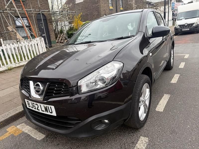 Used Nissan Qashqai Acenta 117 HP (86 kW) 2012 Black SUV