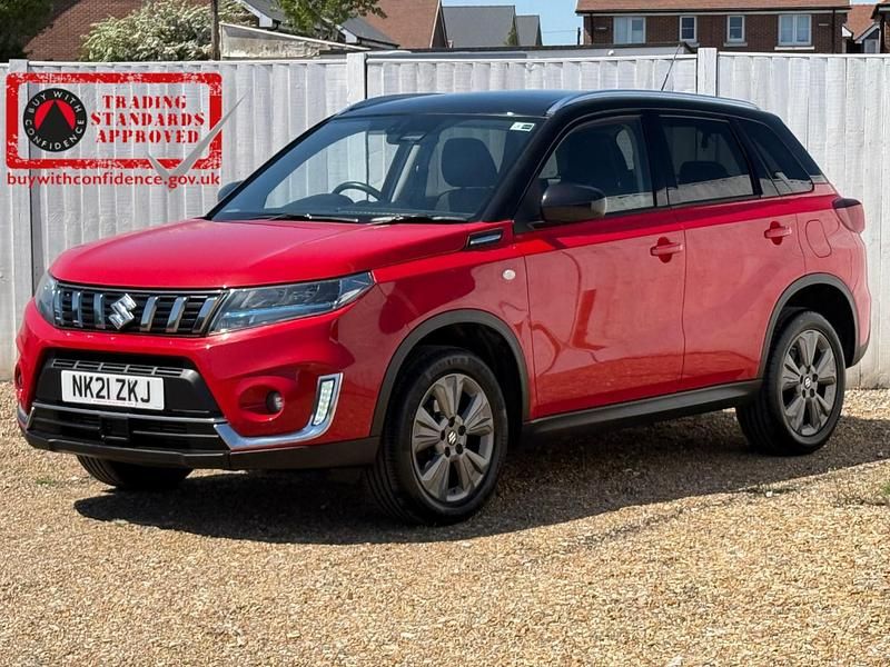 Used Suzuki Vitara SZ-T 140 HP (102 kW) 2021 Red SUV