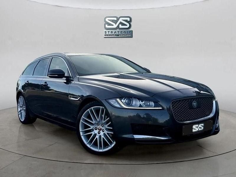 Grey Used 2018 Jaguar XF Sportbrake Portfolio Estate | £14,990 (Fair price) - Image 1/4