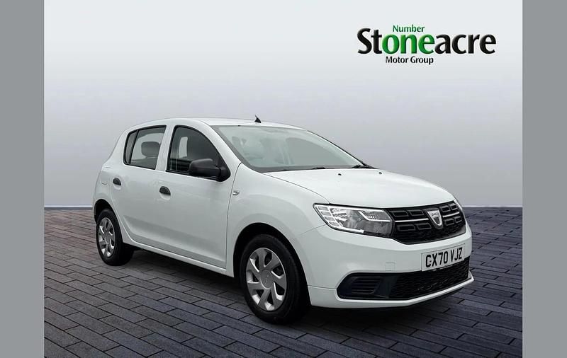 White Used 2020 Dacia Sandero Essentiel Hatchback | £7,677 (Super price) - Image 1/4