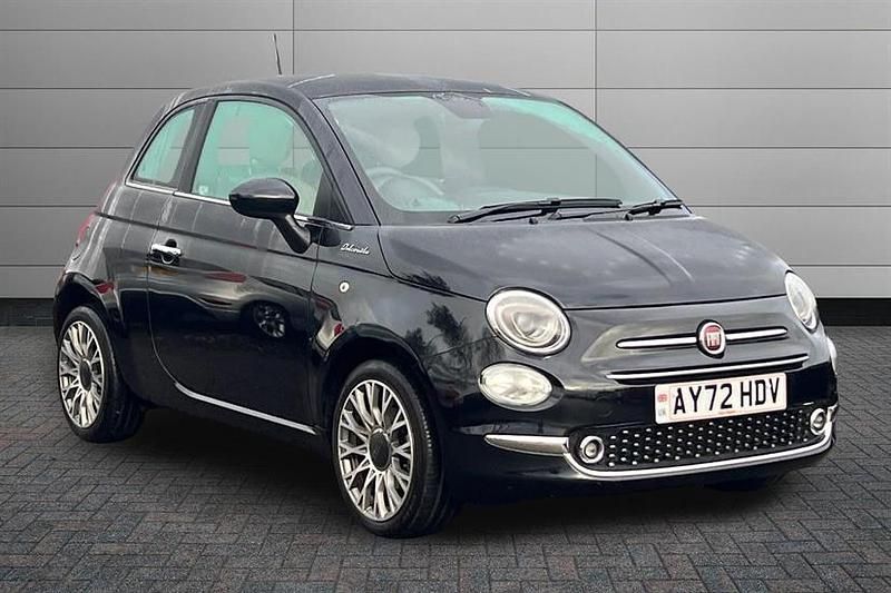 Black Used 2022 Fiat 500 Dolcevita Hatchback | £9,995 (Fair price) - Image 1/2
