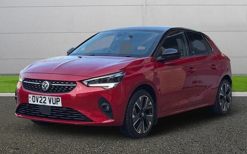 Used Vauxhall Corsa-e Elite 100 kW (136 HP) 2022 Red Hatchback
