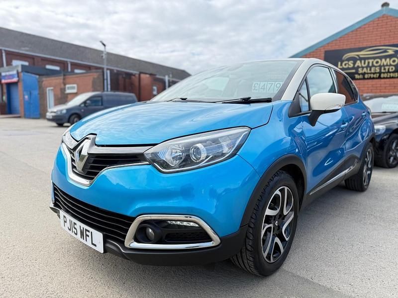 Used Renault Captur Dynamique 90 HP (66 kW) 2015 Blue SUV