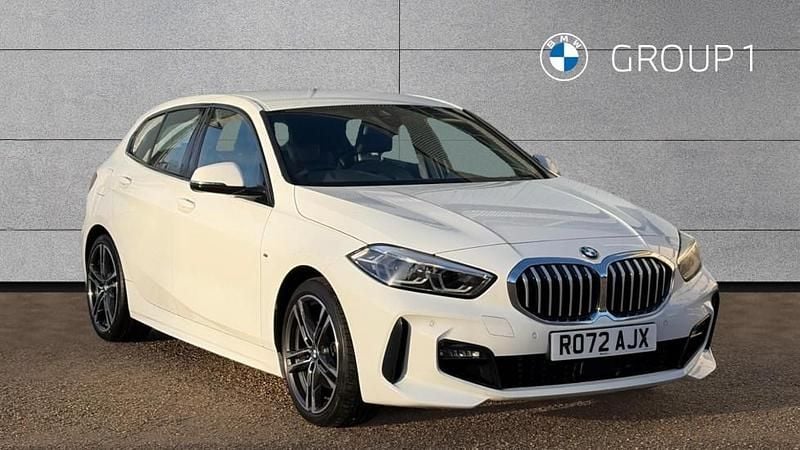 White Used 2022 BMW 118 M Sport Hatchback | £21,995 (Fair price) - Image 1/4