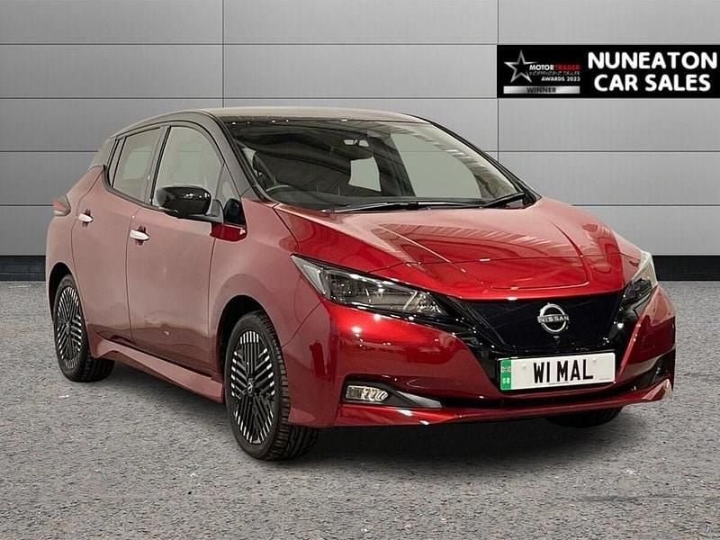 Red Used 2022 Nissan Leaf Tekna Hatchback | £11,000 (Fair price) - Image 1/4