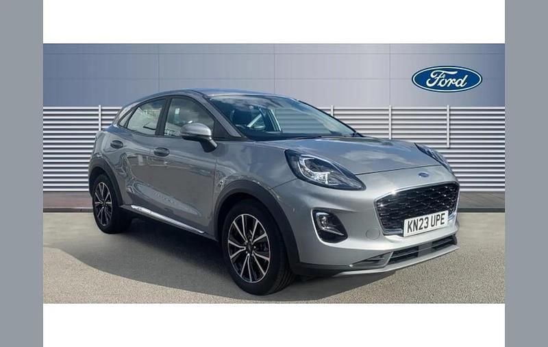 Silver Used 2023 Ford Puma Gen-E Titanium SUV | £16,592 (Fair price) - Image 1/4