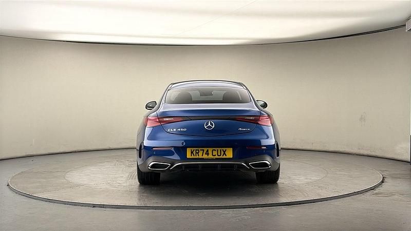 Used Mercedes CLE450 AMG line 2023 Spectral blue Coupe