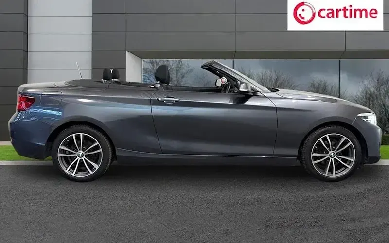 Used BMW 218 Sport Line 150 HP (110 kW) 2020 Grey Cabriolet