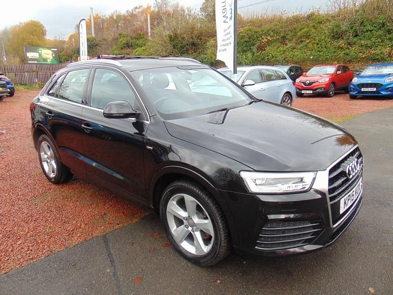 Used Audi Q3 S-Line 180 HP (132 kW) 2015 Black SUV