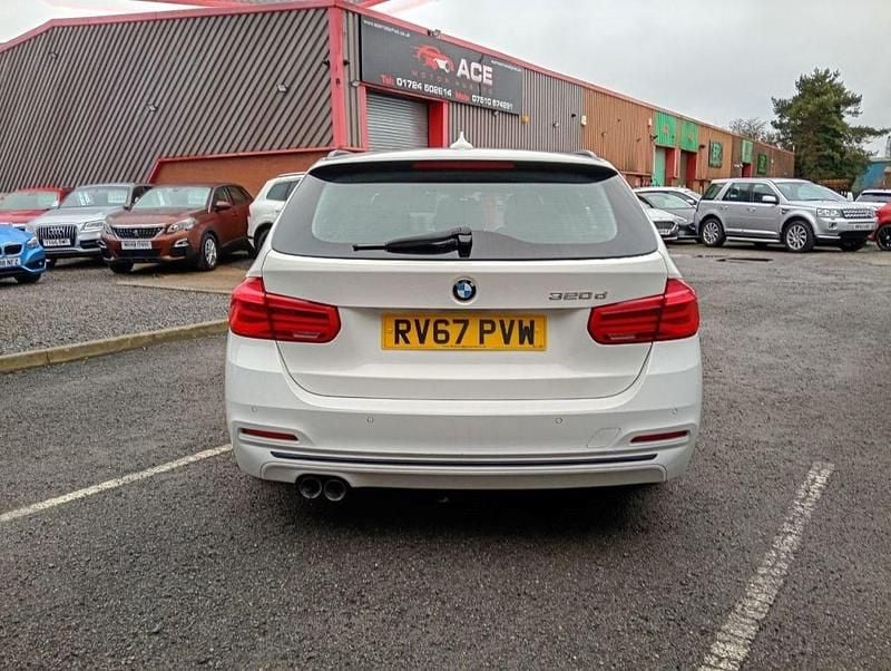 Used BMW 320 Sport Line 2017 White Estate