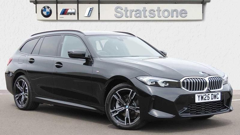 Black Used 2025 BMW 330e M Sport Estate | £37,900 (Super price) - Image 1/4