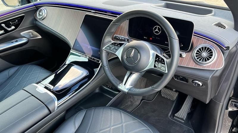 Used Mercedes EQE350 Business 214 kW (292 HP) 2024 Obsidian black metallic Sedan