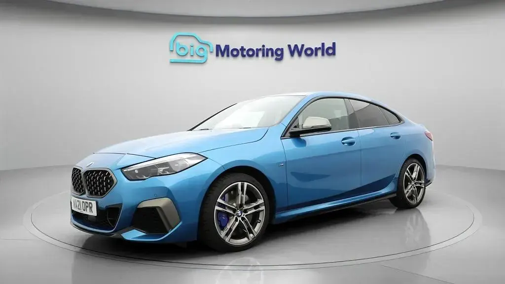 Used BMW M235 306 HP (225 kW) 2021 Blue Coupe
