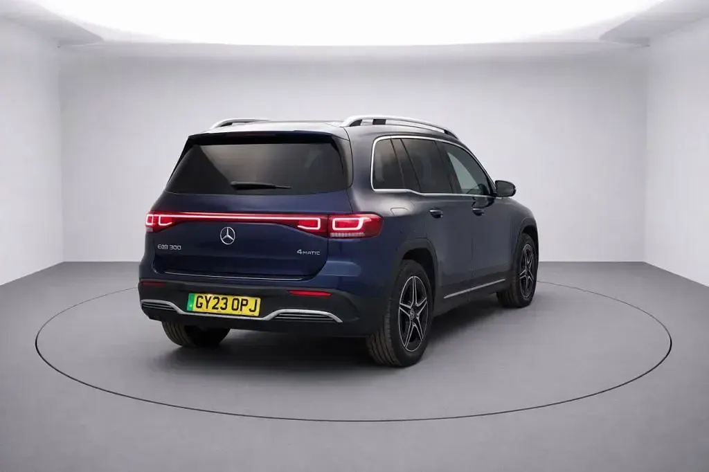 Used Mercedes EQB300 AMG line 167 kW (228 HP) 2023 Blue SUV