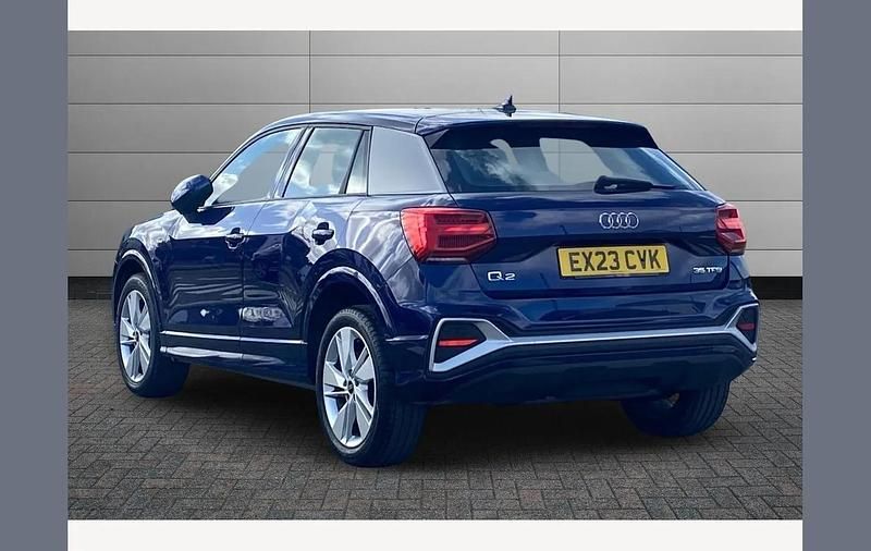 Used Audi Q2 S-Line 190 HP (139 kW) 2023 Blue SUV
