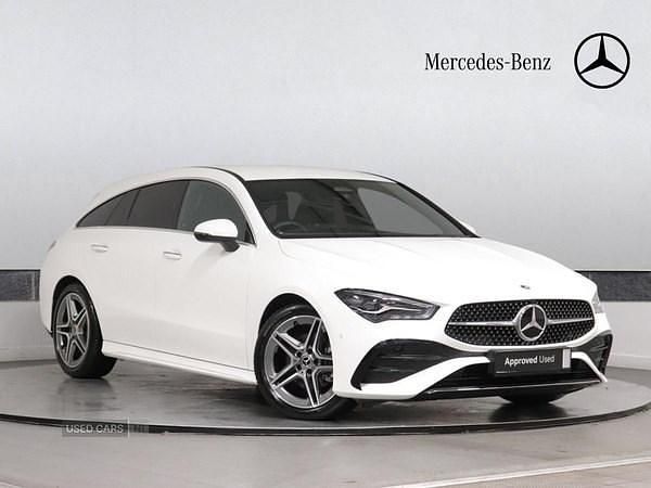 White Used 2024 Mercedes CLA180 Executive Sedan | £26,495 (Fair price) - Image 1/4