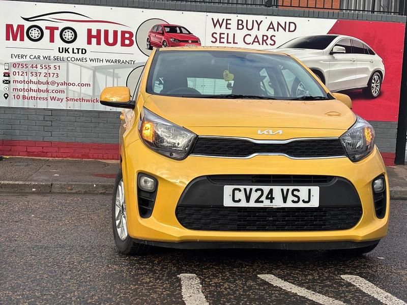 Yellow Used 2024 Kia Picanto Hatchback | £9,200 (Super price) - Image 1/4