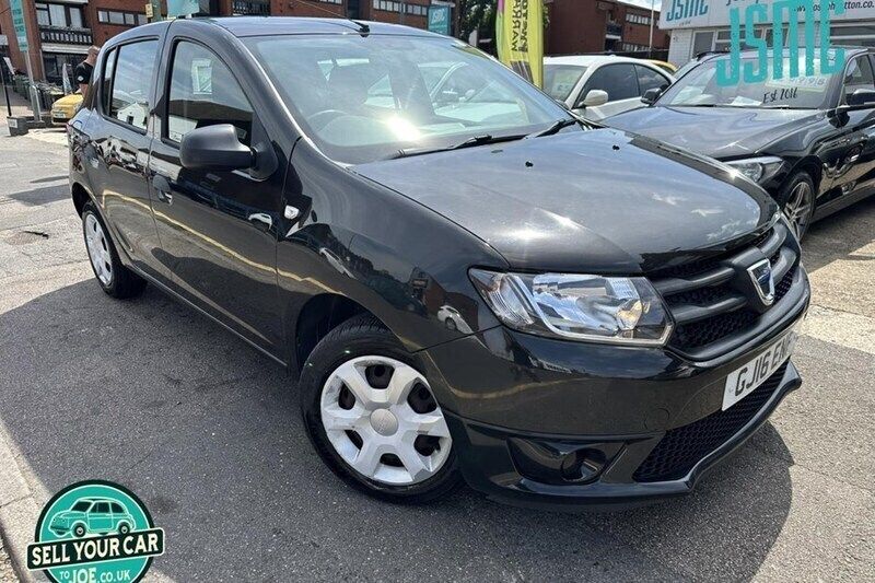 Black Used 2016 Dacia Sandero Ambiance Hatchback | £5,475 (Fair price) - Image 1/1