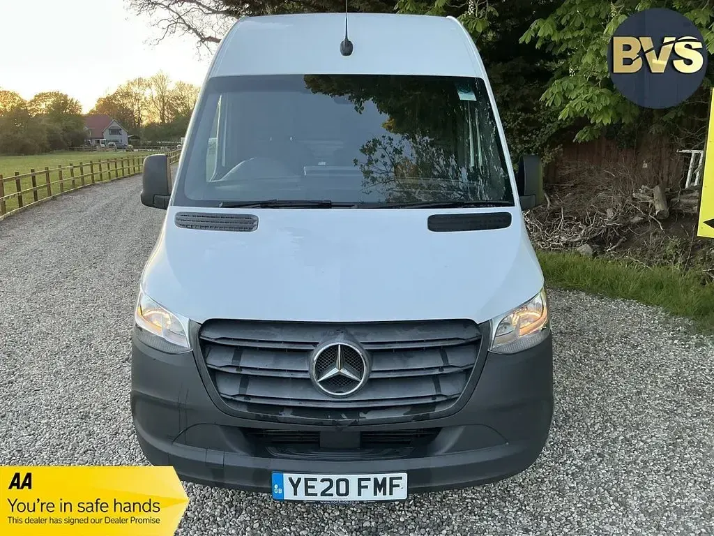 Used Mercedes Sprinter 163 HP (119 kW) 2020 White Van