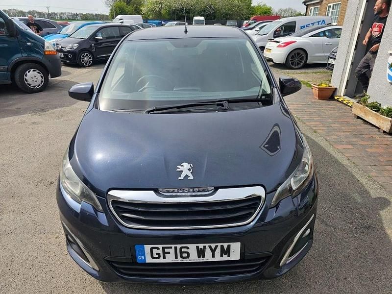 Blue Used 2016 Peugeot 108 Allure Hatchback | £7,495 (A bit pricey) - Image 1/4