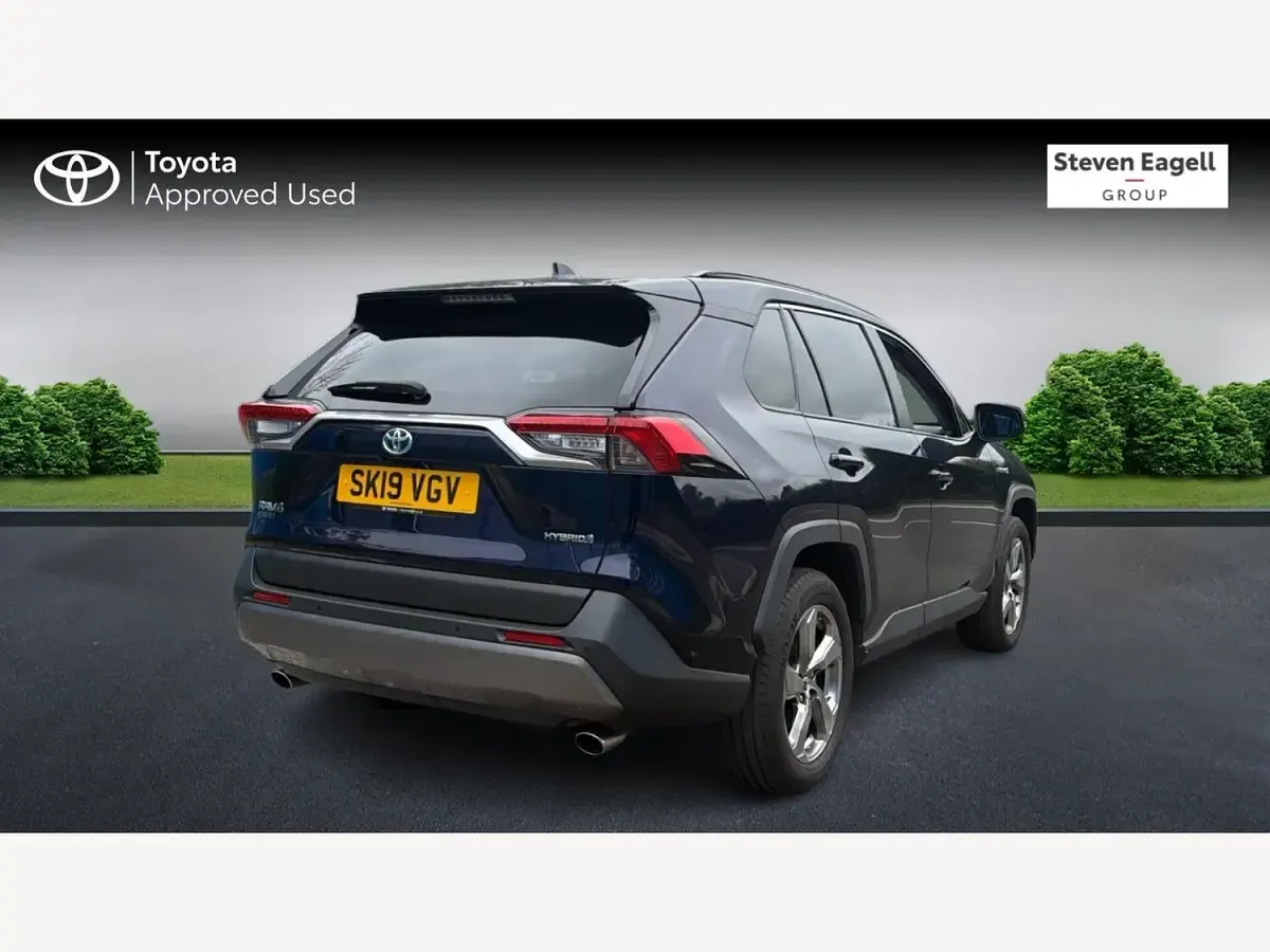 Used Toyota RAV4 Design 218 HP (160 kW) 2019 Blue SUV