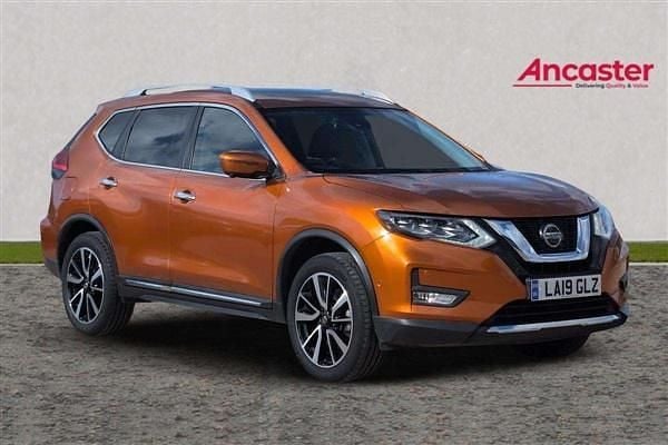 Orange Used 2019 Nissan X-Trail Tekna SUV | £17,995 (Fair price) - Image 1/4