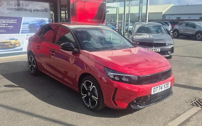 Used Vauxhall Corsa Ultimate 101 HP (74 kW) 2025 Red Hatchback