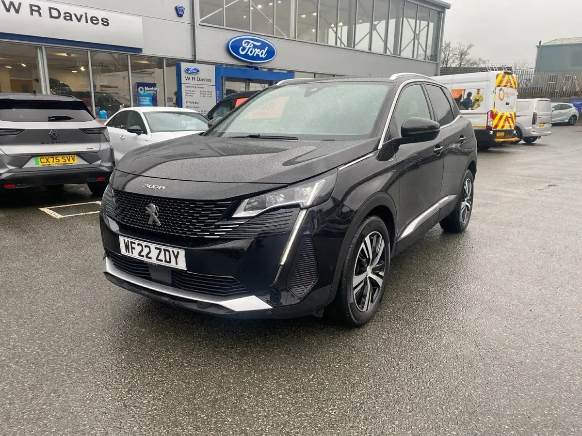 Used Peugeot 3008 GTi 2022 Black metallic SUV
