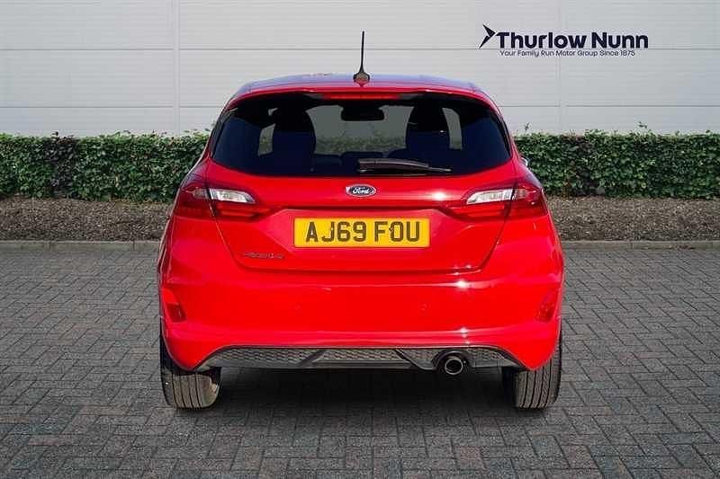 Used Ford Fiesta ST-Line 125 HP (91 kW) 2020 Red Hatchback