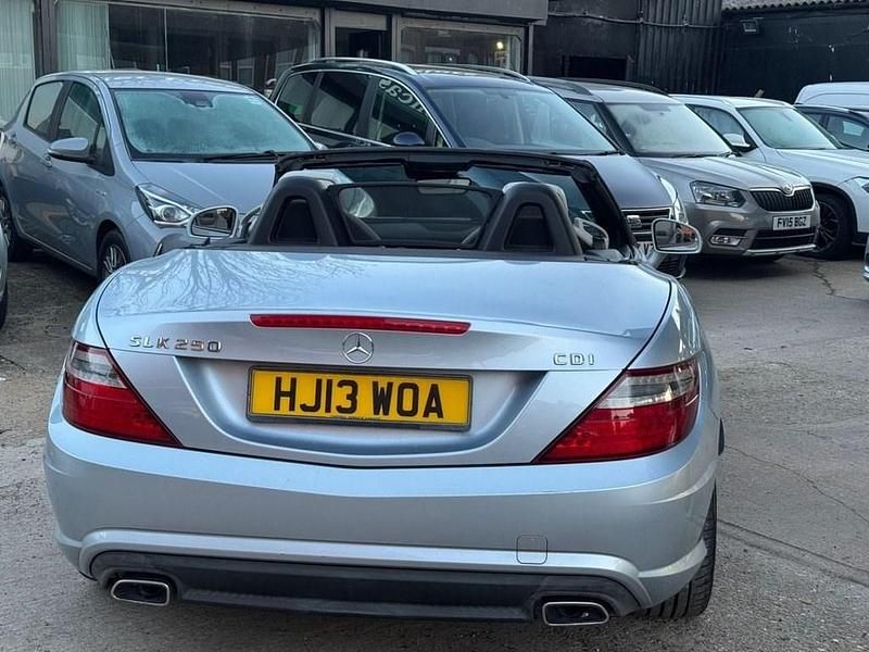 Used Mercedes SLK250 AMG 2013 Silver Cabriolet