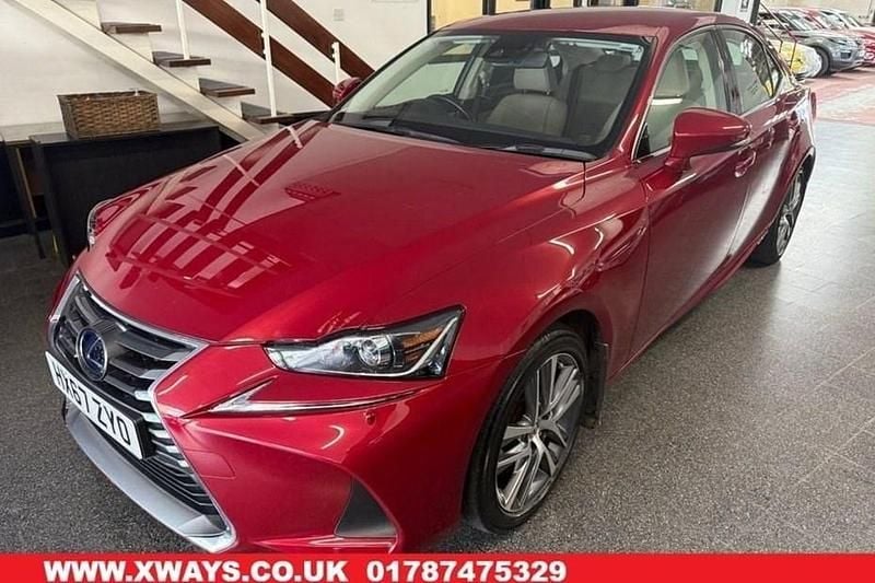 Red Used 2017 Lexus IS300h Sedan | £17,995 (A bit pricey) - Image 1/1