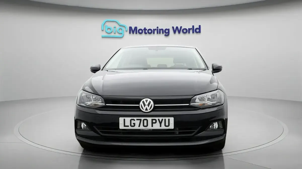 Used VW Polo Match 95 HP (69 kW) 2020 Black Hatchback