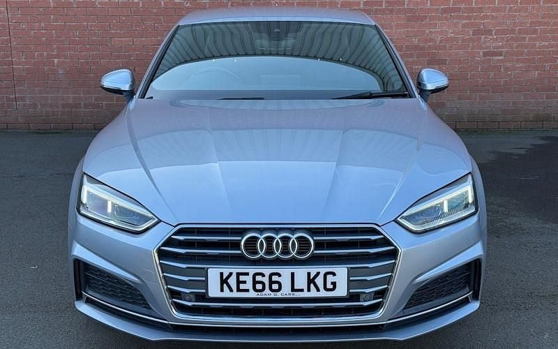 Used Audi A5 S-Line 190 HP (139 kW) 2017 Silver Coupe