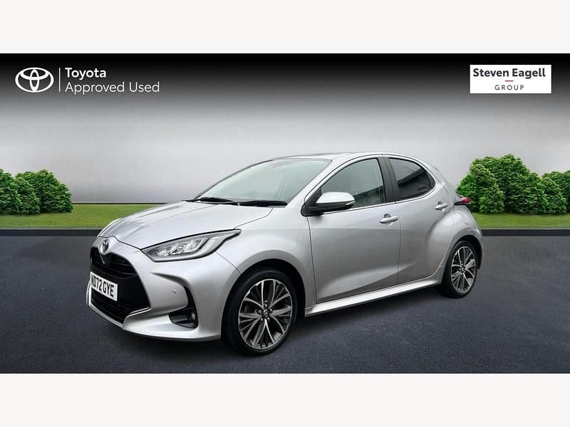 Used Toyota Yaris Hybrid 2022 Silver Hatchback