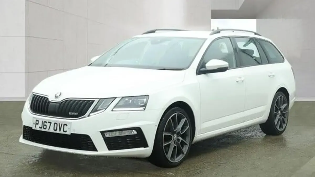 Used Skoda Octavia vRS 2017 White Estate