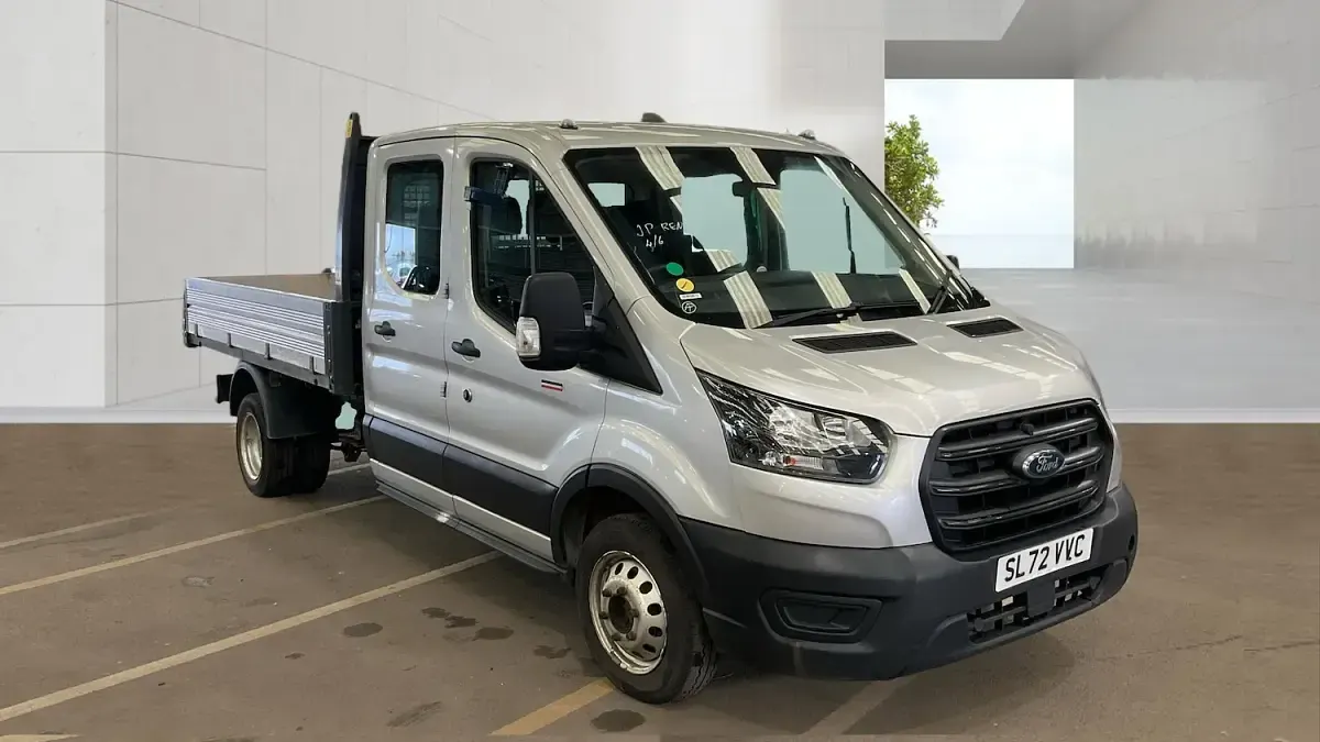 Used Ford Transit 130 HP (95 kW) 2022 Silver Cabriolet