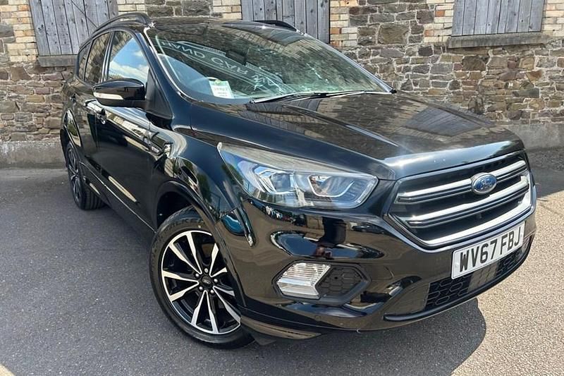 Black Used 2017 Ford Kuga ST-Line SUV | £12,995 (Fair price) - Image 1/1
