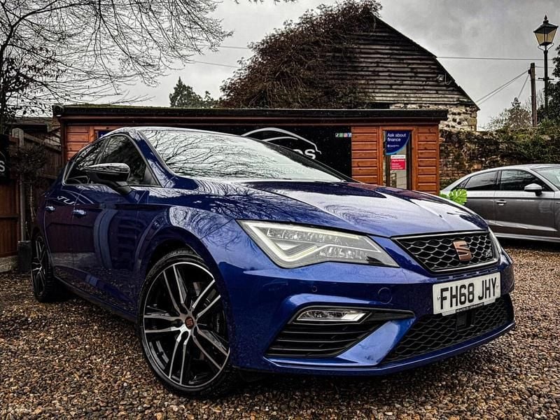 Used Seat Leon CUPRA 290 HP (213 kW) 2019 Blue Hatchback