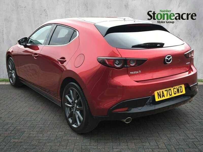 Used Mazda 3 Inclusive 120 HP (88 kW) 2020 Red Hatchback