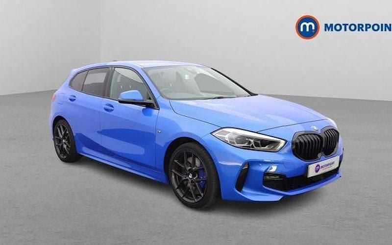 Used BMW 118 M Sport 136 HP (100 kW) 2023 Blue Hatchback