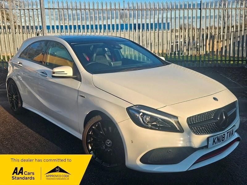 White Used 2018 Mercedes A250 Premium Hatchback | £15,795 (Good price) - Image 1/4
