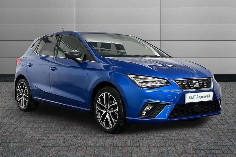 Blue Used 2021 Seat Ibiza XCELLENCE Hatchback | £14,800 (A bit pricey) - Image 1/4