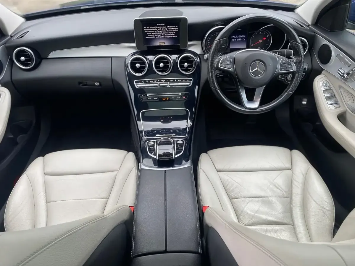 Used Mercedes C350e Premium 2016 Blue Sedan