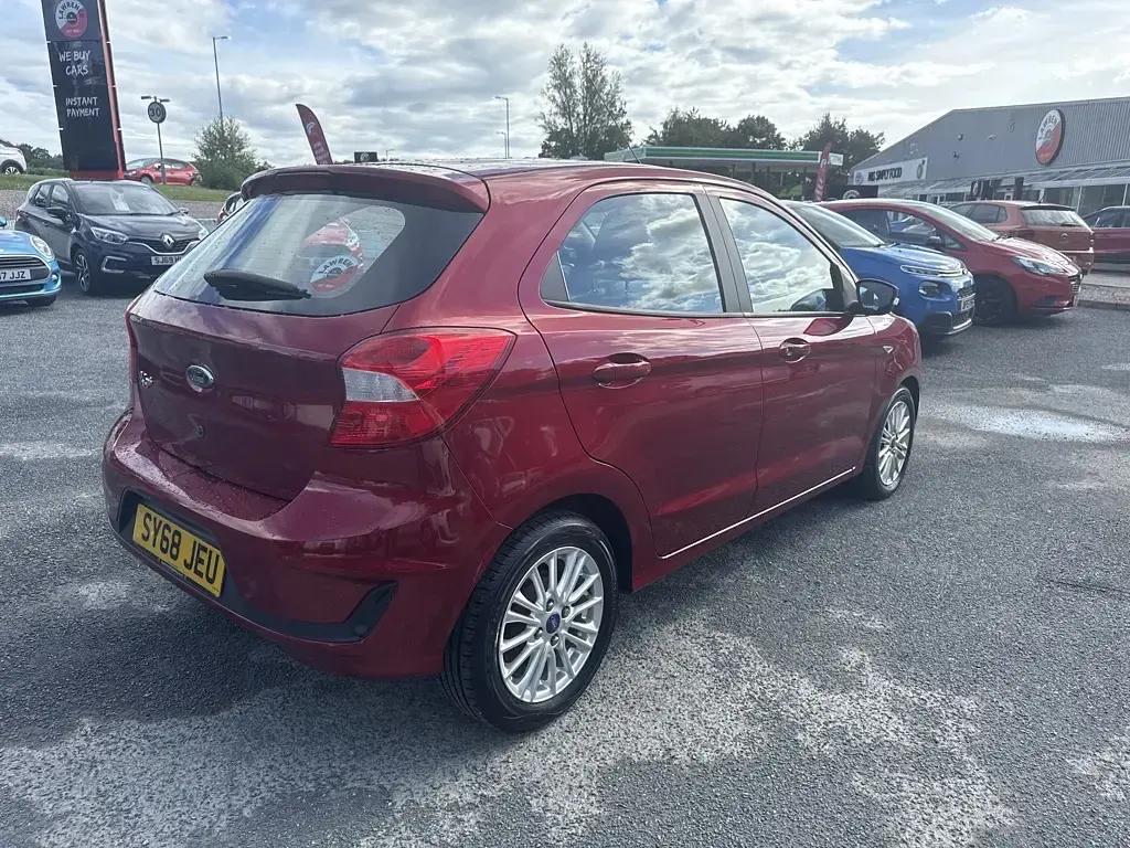 Used Ford Ka Plus Zetec 2018 Ruby red Hatchback